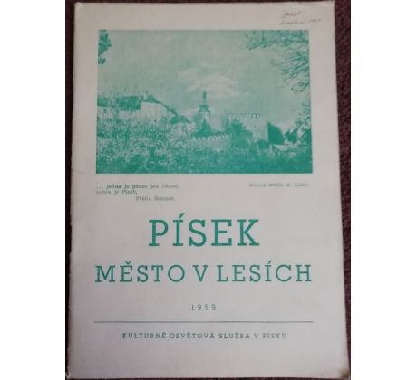 PÍSEK. Město v lesích