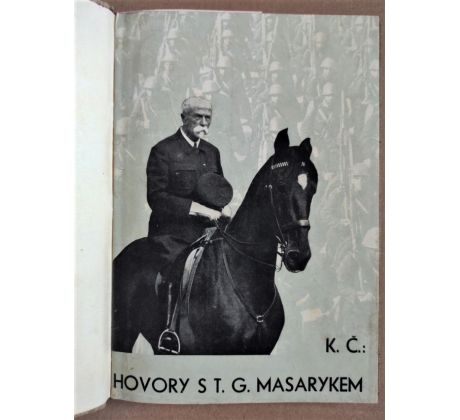 Karel Čapek . Hovory s T. G. M. / Ed. Milén