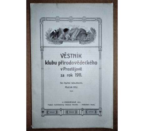 Věstník klubu přírodovědeckého v Prostějově za rok 1911