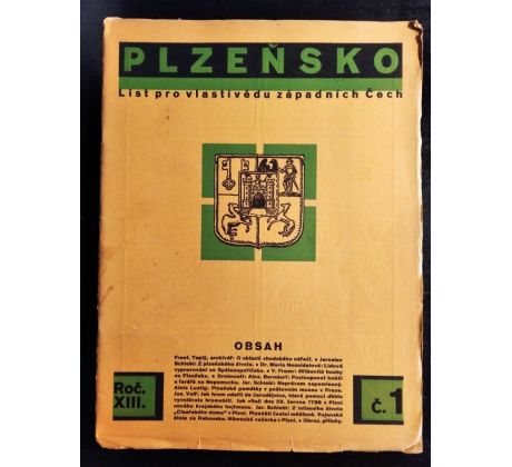 PLZEŇSKO / ROČNÍK XIII. / 1931  / 1.