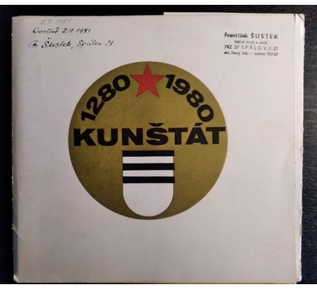 KUNŠTÁT 1280 - 1980. K 700. výročí založení Kunštátu