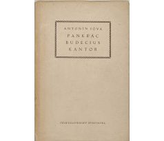 Antonín Sova. Pankrác Budecius Kantor / Bouda Cyril / PODPIS