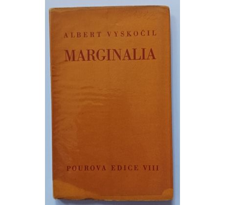 VYSKOČIL, A. Marginalia